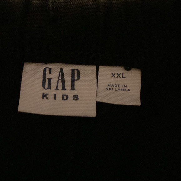 GAP KIDS Cotton Khaki Joggers in Black, Unisex, NWOT - Picture 7 of 8